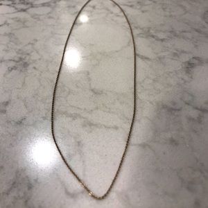 16 in 14k Solid Gold Necklace